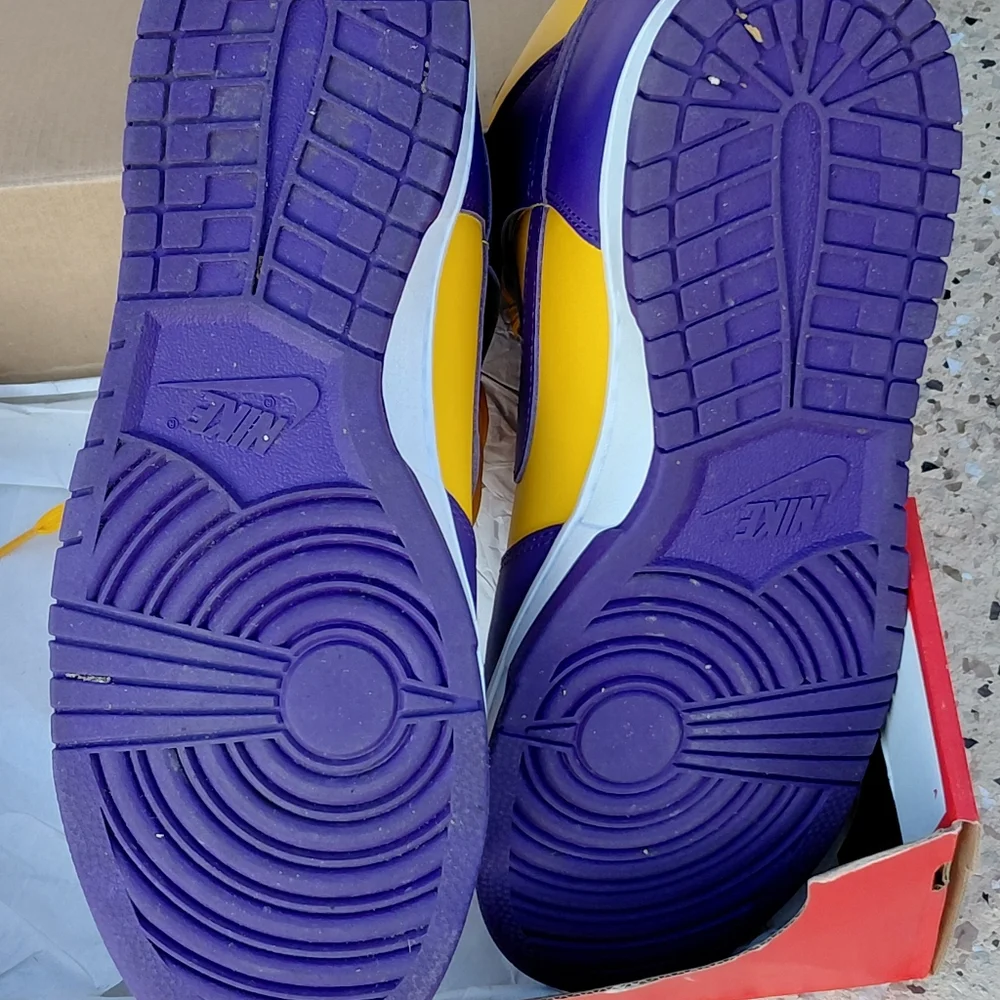 Nike Dunk Retro High Sneakers Lakers MB‎